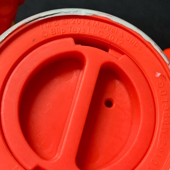 Marvel Iron Man Coin Bank Figure Vintage by Blip Toys Avengers - Picture 6 of 6